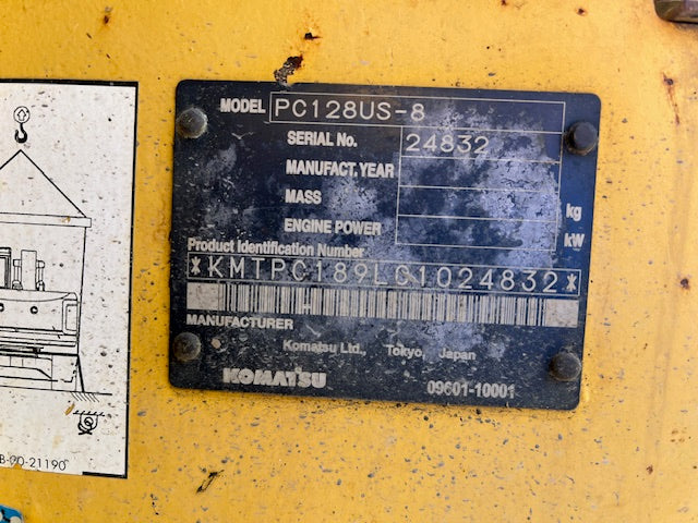 コマツ PC128US-8